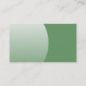 Carte De Visite Arc - Vert de l'Armée (Dos)