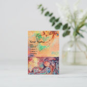 CARTE DE VISITE ARCADIE / PLANTE MAGIQUE BOTERFLY (Debout devant)