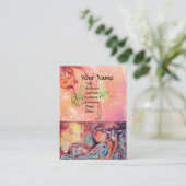 CARTE DE VISITE ARCADIE / PLANTE MAGIQUE BOTERFLY (Debout devant)