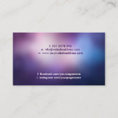 Carte De Visite Archangel Metatron - métatron's cube (Dos)