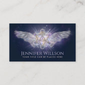 Carte De Visite Archangel Metatron - métatron's cube (Devant)