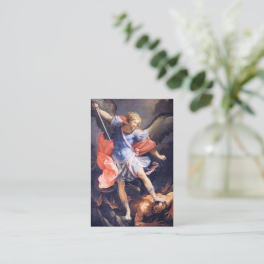 Carte De Visite Archangel Michael (Debout devant)
