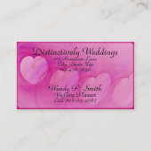 Carte De Visite Arche de ligne cardiaque (Devant)