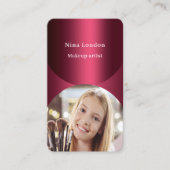 Carte De Visite Arche de photo Bourgogne code Qr Facebook (Devant)