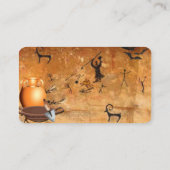 carte de visite archéologue (Dos)