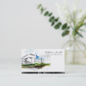 Carte De Visite Architect (Debout devant)