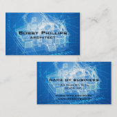 CARTE DE VISITE ARCHITECTE (Devant / Derrière)
