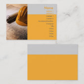 Carte de visite architecte (Devant / Derrière)