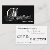 Carte De Visite Architecte (Devant / Derrière)