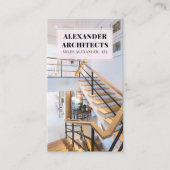 Carte de visite architecte (Devant)