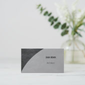 Carte De Visite Architecte | chic (Debout devant)