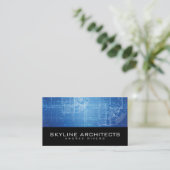 Carte De Visite Architecte, Constructeur, Entreprise Générale (Debout devant)