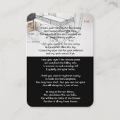 Carte De Visite Architecte de l'architecture de prière de photos c (Devant)