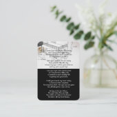 Carte De Visite Architecte de l'architecture de prière de photos c (Debout devant)