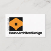 Carte De Visite Architecte d'intérieur de maison Meuble (Devant)