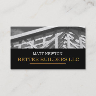 Carte De Visite Architecte Entrepreneur Constructeur Construction