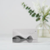 Carte De Visite Architecte futuriste paramétrique moderne (Debout devant)