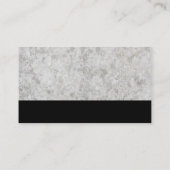 Carte De Visite Architecte immobilier | Ardoise (Dos)