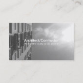 Carte De Visite architecte/immobilier/entretien du bâtiment, etc. (Devant)