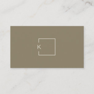 Carte De Visite Architecte minimaliste moderne Concepteur d'entrep