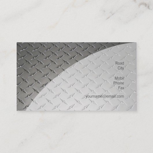 Carte De Visite Architecte | moderne (Dos)