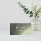 Carte De Visite Architecte | moderne (Debout devant)