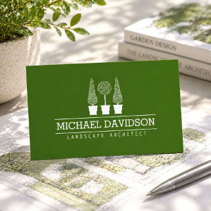 Carte De Visite Architecte Paysagiste