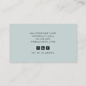 Carte De Visite Architecte - Photo professionnelle (Dos)