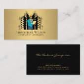 Carte De Visite Architecte | Propriété commerciale (Devant / Derrière)