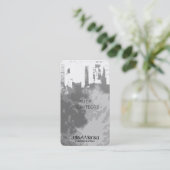Carte De Visite Architecte Upside Downtown Moonscape (Debout devant)