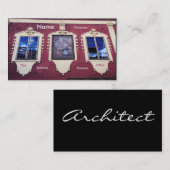 Carte De Visite Architecte Windows I (Devant / Derrière)