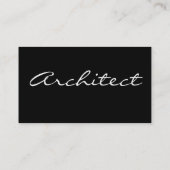 Carte De Visite Architecte Windows I (Dos)