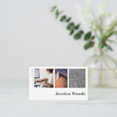 Carte de visite Architecture (Debout devant)