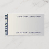 Carte De Visite Architecture (Dos)