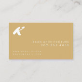 Carte De Visite Architecture, Architectes, Conception (Dos)