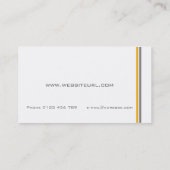 Carte De Visite architecture architecture architecturale (Dos)