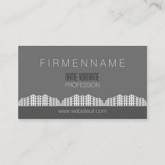 Carte De Visite architecture architecture architecturale (Devant)