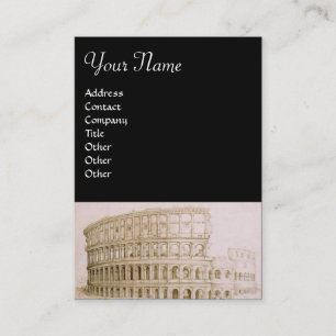 Carte De Visite Architecture de COLOSSEUM /Antique, architecte