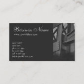 Carte De Visite Architecture de gratte-ciel de construction en aci (Devant)