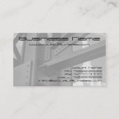 Carte De Visite Architecture de gratte-ciel en construction en aci (Devant)