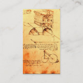 CARTE DE VISITE ARCHITECTURE DE RENAISSANCE, ARCHITECTE, INGÉNIEUR (Dos)