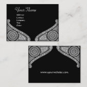 Carte De Visite ARCHITECTURE DE RENAISSANCE, Architecture, Noir et (Devant / Derrière)