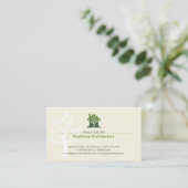 Carte De Visite Architecture | Eco Home Architect (Debout devant)