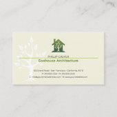 Carte De Visite Architecture | Eco Home Architect (Devant)