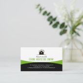 Carte De Visite Architecture | Eco Home Architect (Debout devant)
