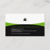 Carte De Visite Architecture | Eco Home Architect (Dos)