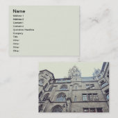 Carte De Visite Architecture européenne (Devant / Derrière)