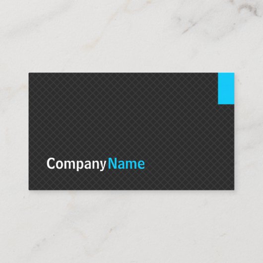 Carte De Visite Architecture Manager - Grille Twill moderne (Dos)