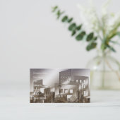 Carte De Visite Architecture moderne (Debout devant)