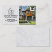 Carte De Visite Architecture Moderne | Biens Immobiliers (Devant / Derrière)